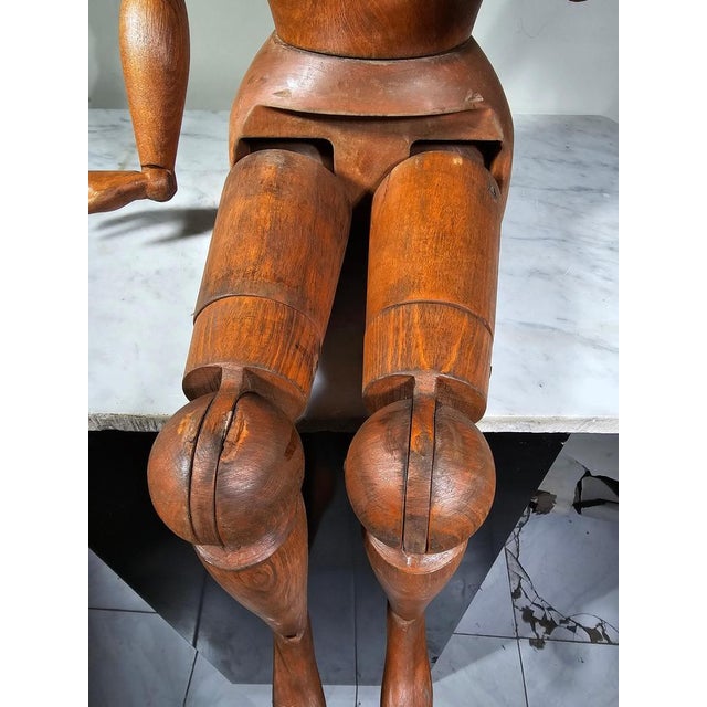 1900 - 1909 19th Century Italian Artist's Mannequin For Sale - Image 5 of 18