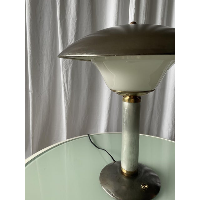 Vintage Art Deco 350 Table Lamp by Jumo, 1960s For Sale - Image 9 of 16