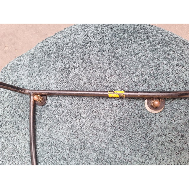 Minoletta Armchairs in Green Fabric by Augusto Bozzi for Saporiti, 1950s, Set of 2 For Sale - Image 13 of 14