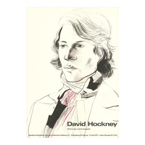 David Hockney Peter With Scarf, 1977