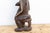 Antique Painted Idoma Seated Female Figure For Sale In Los Angeles - Image 6 of 8