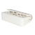 Chanel White Quilted Caviar Small Classic Double Flap Handbag For Sale - Image 4 of 5