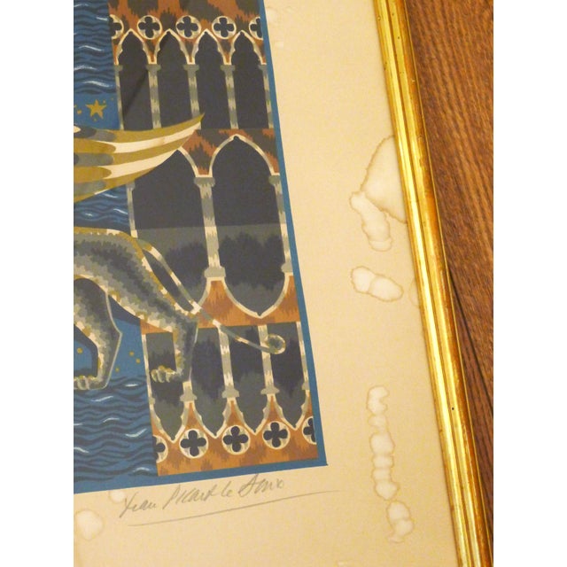 Jean Picart Le Doux, Venezia, 1960s, Large Lithograph For Sale - Image 7 of 18