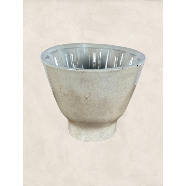 Antique English Victorian Ceramic Jelly Mould. Somewhere between kitchen tool and decorative object, Victorian jelly...