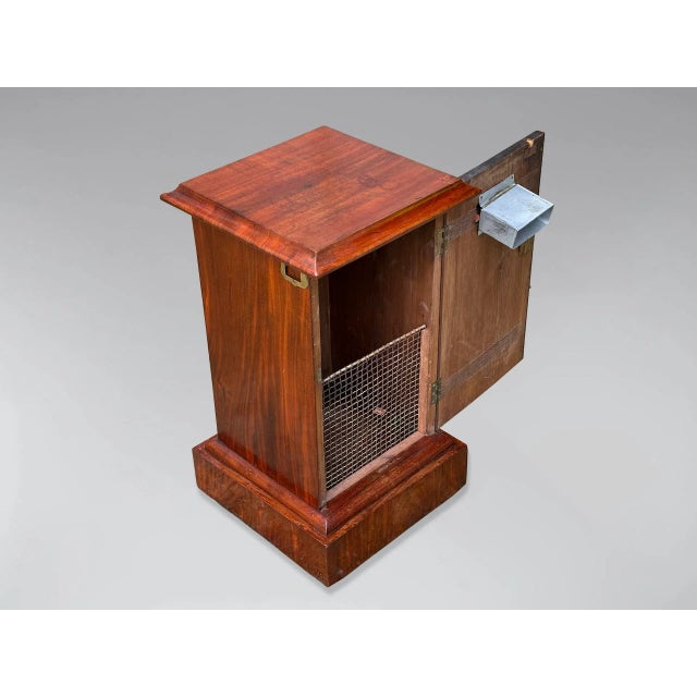 19th Century Victorian Mahogany Country House Post Box, 1880s For Sale - Image 3 of 6