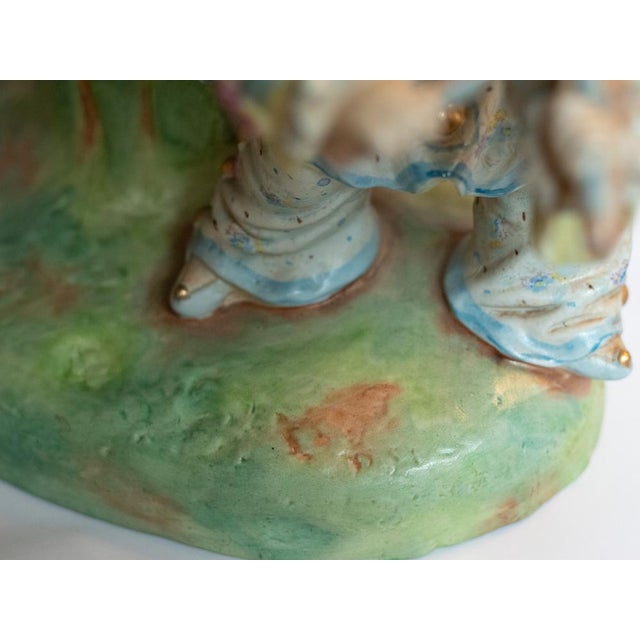 Porcelain Figurine Musicians from Meissen Porcelain For Sale - Image 16 of 18