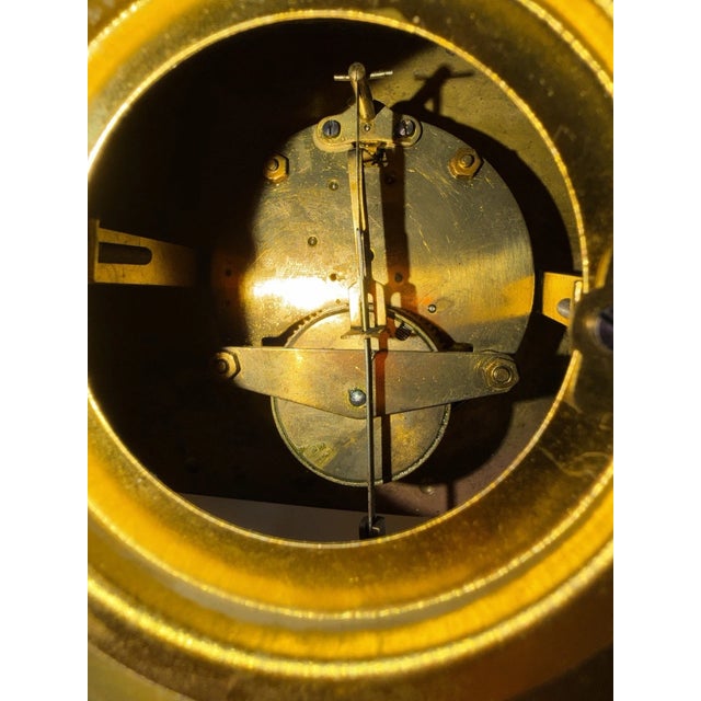 Antique German Arts & Crafts Portico Clock For Sale In Los Angeles - Image 6 of 12