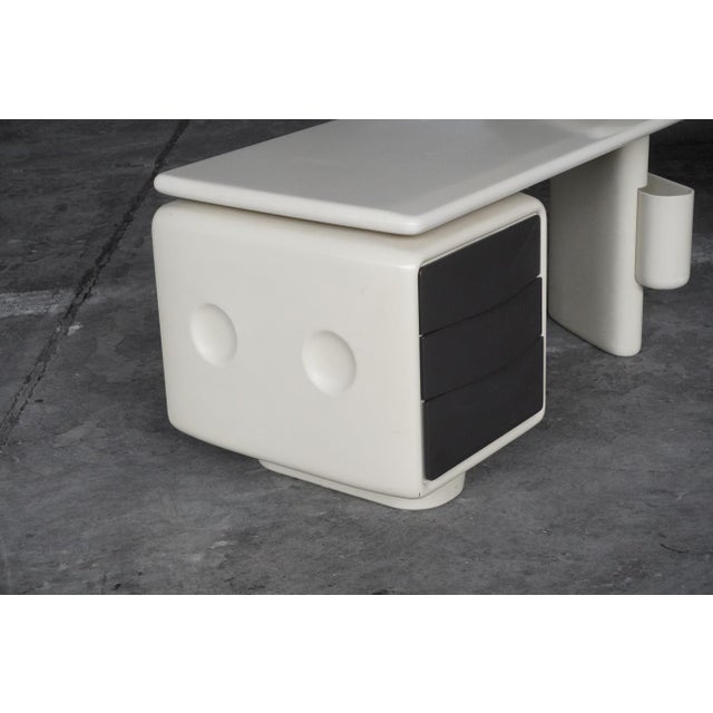 Jet Corner Desk by Ernest Igl for Wilhelm Werndl, Germany, 1970s For Sale - Image 10 of 11