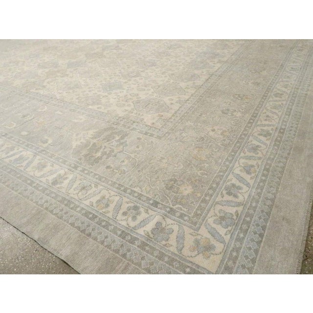 Mid 20th Century Galerie Shabab Collection Mid-20th Century Turkish Anatolian Large Carpet For Sale - Image 5 of 7