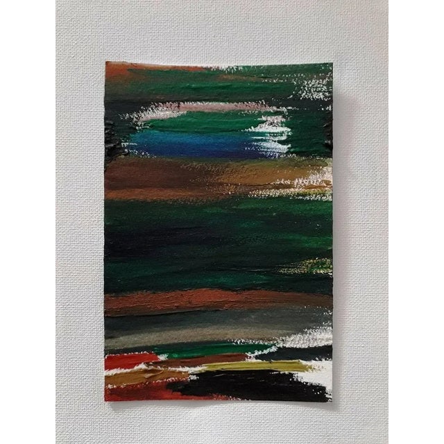 Layers, Original Watercolor Drawing by Antonietta Valente, 2020 For Sale - Image 3 of 3