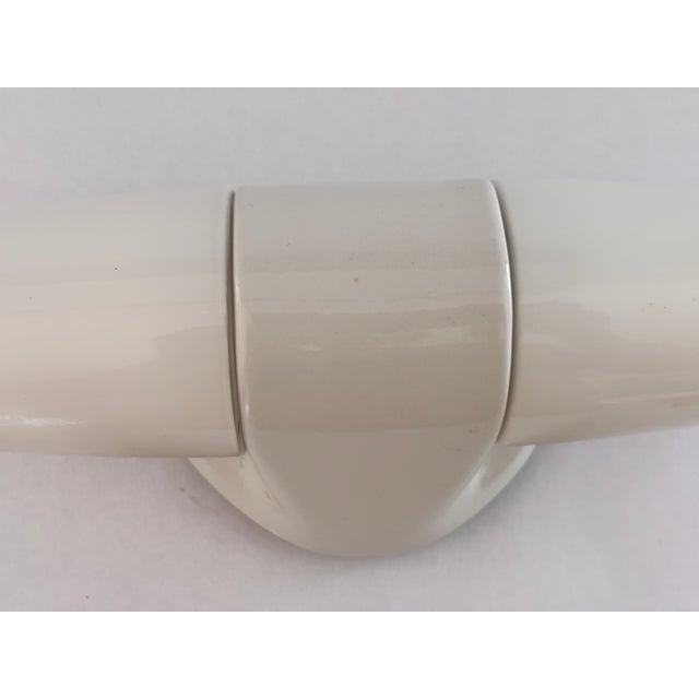 Glass Vintage Model 6068 Sconce in Ceramic by Wilhelm Wagenfeld for Lindner, 1958 For Sale - Image 7 of 14