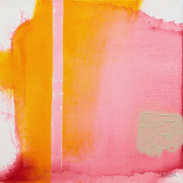 Xanda McCagg Contemporary Abstract Oil on Canvas "With" by Xanda McCagg For Sale - Image 4 of 4