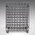 This is a large antique 160-bottle chateau wine rack. A French, wrought iron cellar stand, dating to the early Victorian...