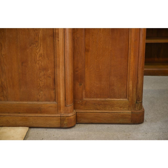 Large Oak Buffet, 1920s For Sale - Image 11 of 12
