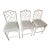 Attributed Ballard Dayna Faux Bamboo Chinese Chippendale Stools, Set of 3 For Sale