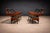 Black Pair of Double “Longarina” Auditorium Chairs, Sergio Rodrigues, 1965 For Sale - Image 8 of 13