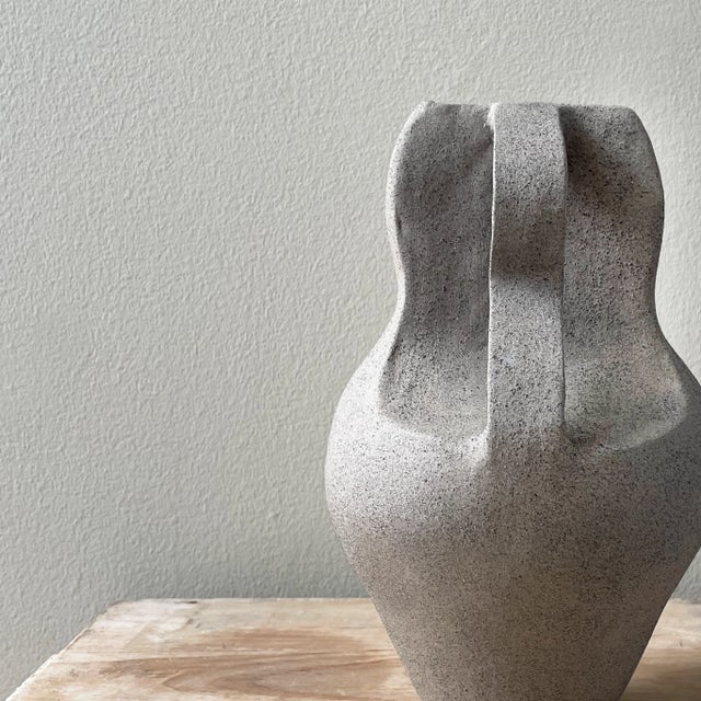 Contemporary Riye Ceramic Vase For Sale - Image 3 of 4