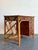 This striking vintage writing desk is a masterwork of Tropical Modernism, blending the structured elegance of Chinese...