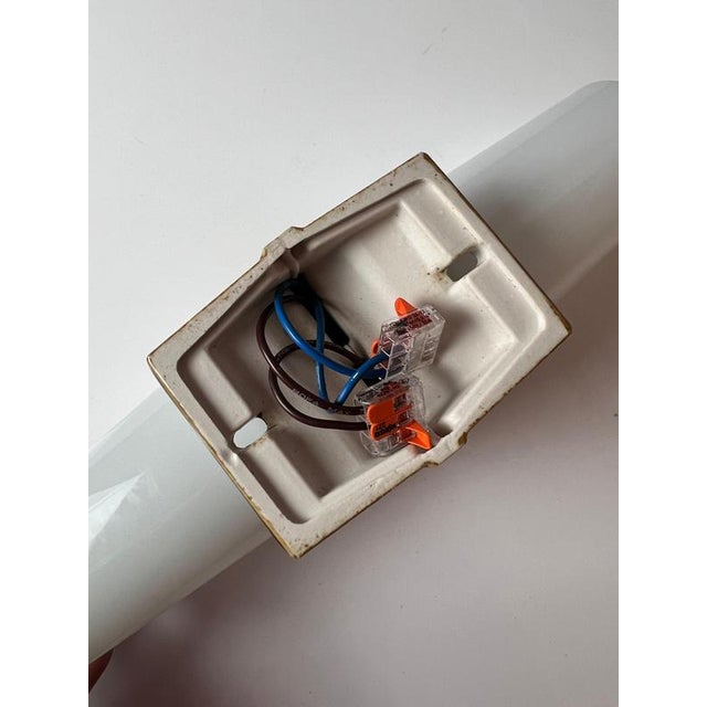 Brown Brown Model 6060 Wall Lamp by Sigvard Bernadotte for Ifö For Sale - Image 8 of 10