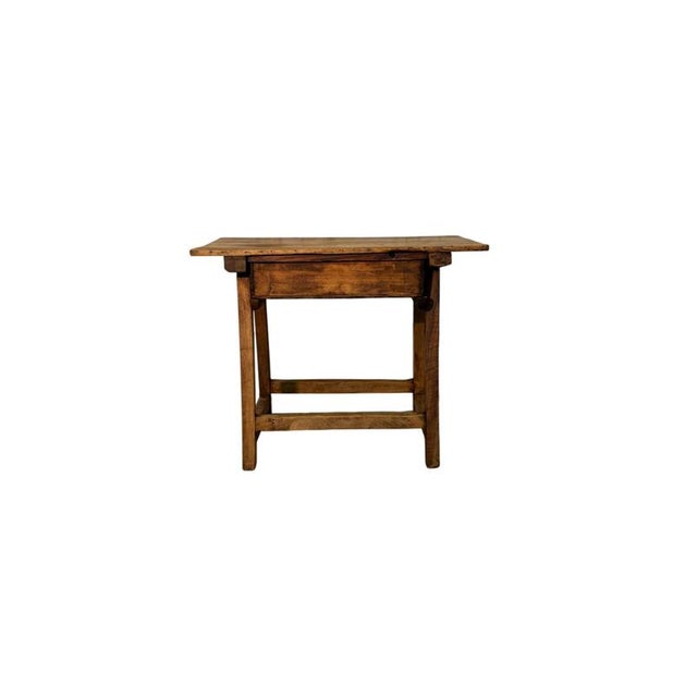 19th Century Walnut Goat-Shaped Table with Drawer For Sale - Image 3 of 5