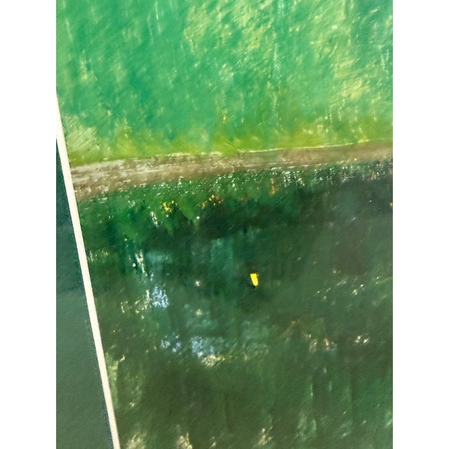 Pedro Lobos Framed Painting, Mid 20th Century For Sale - Image 9 of 12