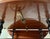 Blue Mid-Century Italian Hollywood Regency Marquetry Drop-Leaf Bar Cart For Sale - Image 8 of 9