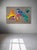 Abstract Contemporary Abstract Acrylic on Canvas "Don't Look Back" by Nikolaos Schizas For Sale - Image 3 of 4