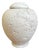 Vintage Plaster Ginger Jar in the Style of Flavia Montelupo For Sale