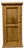 19th Century English Pine Wall Cupboard For Sale