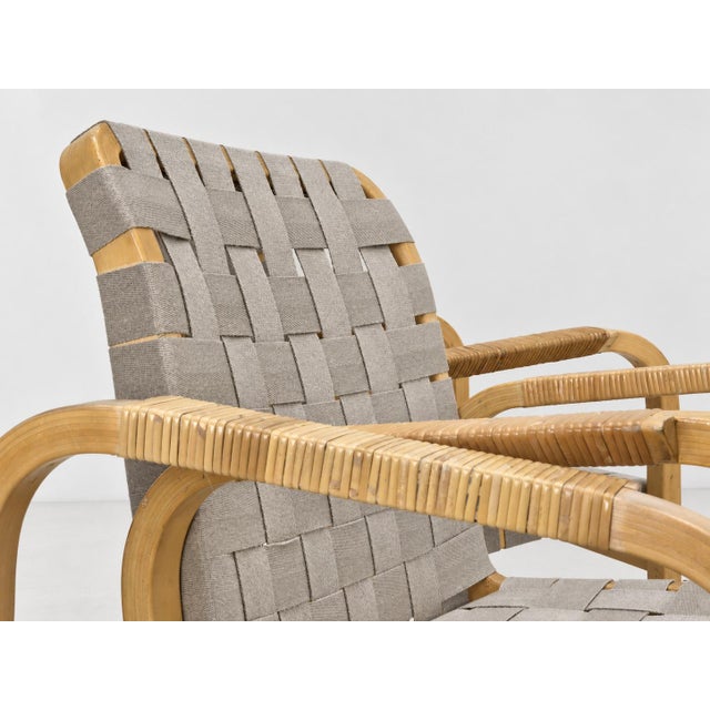 Model 45 Armchairs by Alvar Aalto for Artek, 1970s, Set of 4 For Sale - Image 14 of 18