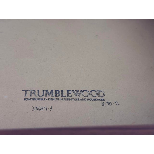 Circa 1998 Ron Trumble for Trumblewood Console Table For Sale - Image 10 of 12