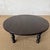 39.25" D x 15.75"H Leg H: 15" Between Leg: 18" Apron CL: 11.5" Made from solid wood with a rich, dark finish, the Norfolk...