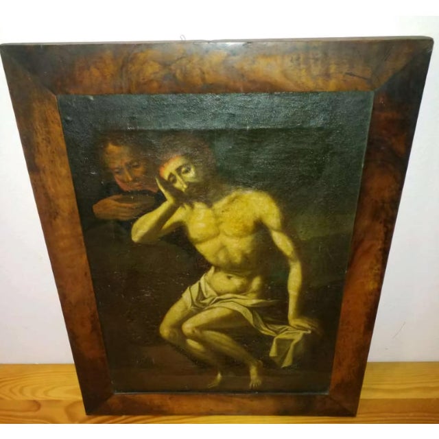 Baroque Oil on Canvas from the Neapolitan School, Circle of the Neapolitan Master Francesco Solimena (1657–1747) For Sale - Image 5 of 9