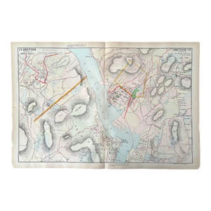 Antique Cartography Map - Section 13 of Orange and Putnam Counties, New York - Published by Watson and Company, 1891