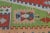 Sky Blue Vintage Turkish Kilim For Sale - Image 8 of 12