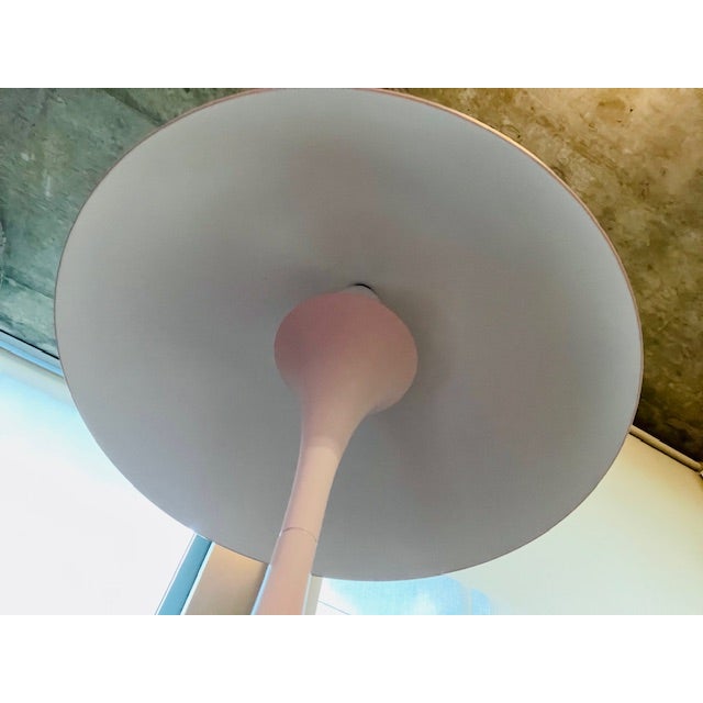 Metal Louis Poulsen Panthella Mini Table Lamp – Pale Rose / Powder Pink (Limited Edition) For Sale - Image 7 of 8