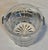 1980s Vintage Slovenia Crystal Window Pane Pattern Ice Bucket Nickel Metal Handle For Sale - Image 5 of 11