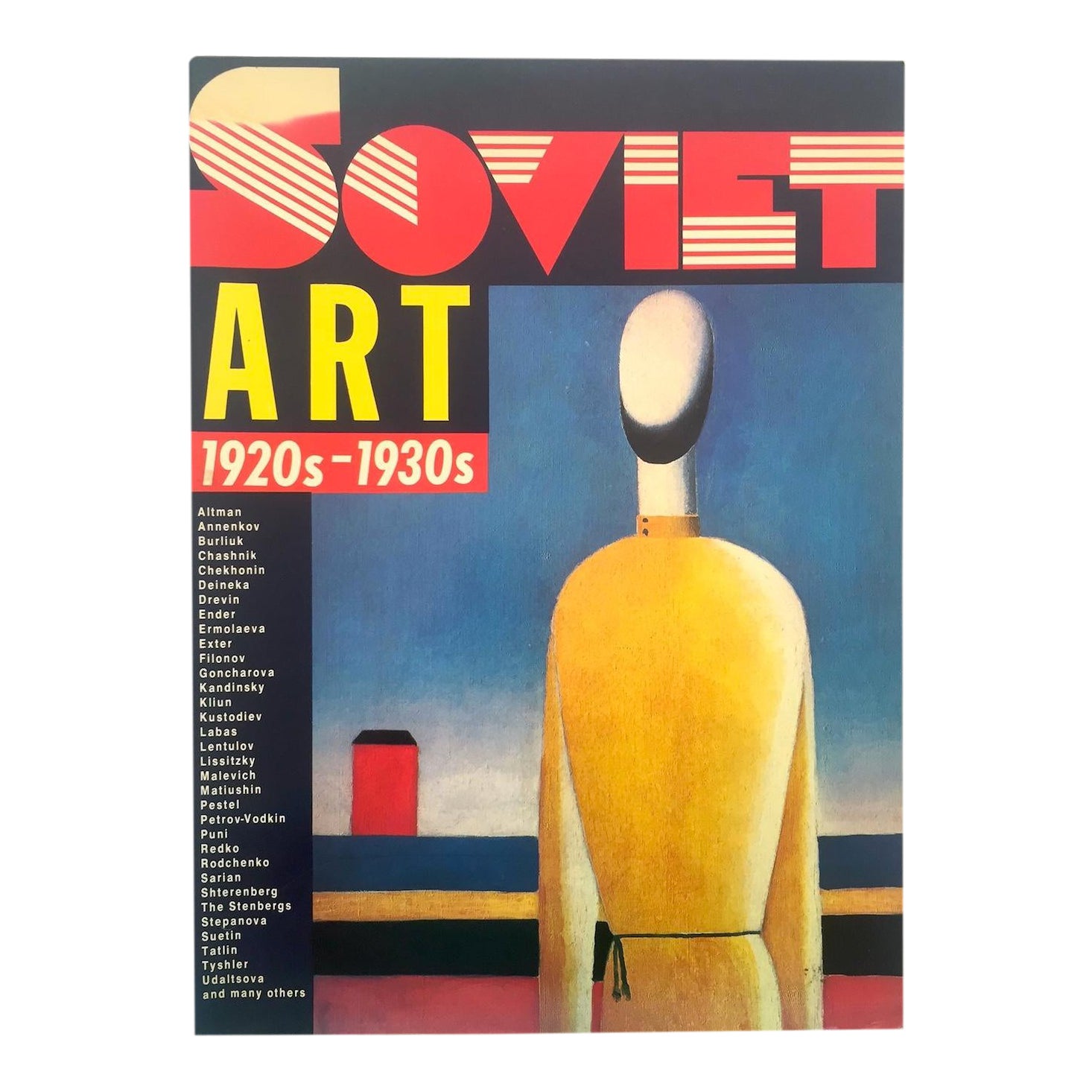 Soviet Art 1920 S 1930 S Vintage 1988 1st Edition Large Volume Modern Art Exhibition Book Chairish