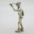 Vintage Italian Handmade 800 Silver Pinocchio Going to School Figurine, Arezzo, 1980s For Sale - Image 4 of 12