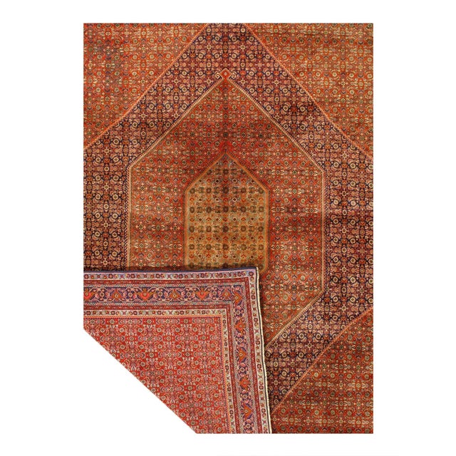Traditional Pasargad Fine Hand Knotted Persian Bidjar For Sale - Image 3 of 4