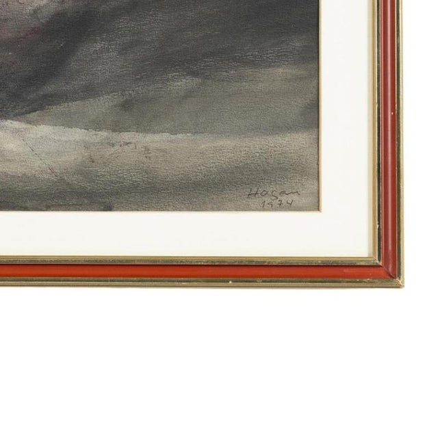 João Hogan, Composition, 1970s, Mixed Media on Paper For Sale - Image 5 of 6