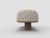 Hygge Bench in Douce Folie Grége Fabric and Smoked Oak by Saccal Design House for Collector, in New conditions. Designed...