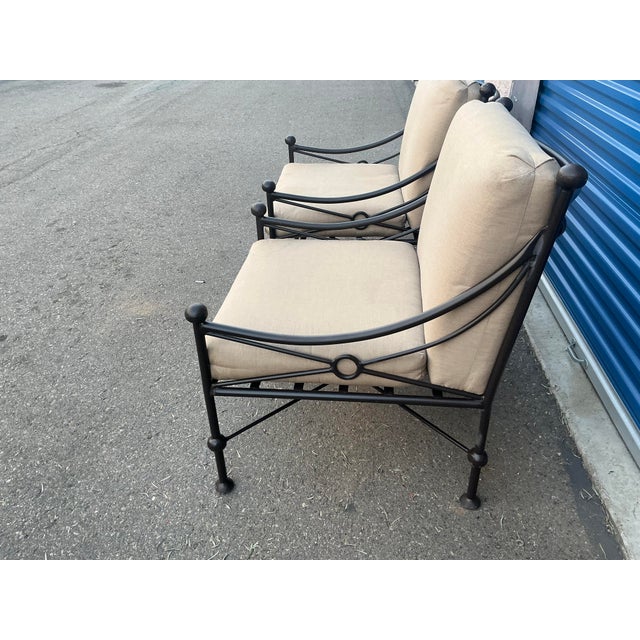 Kreiss Bermuda Patio Lounge Chairs Set of 2 For Sale - Image 12 of 12