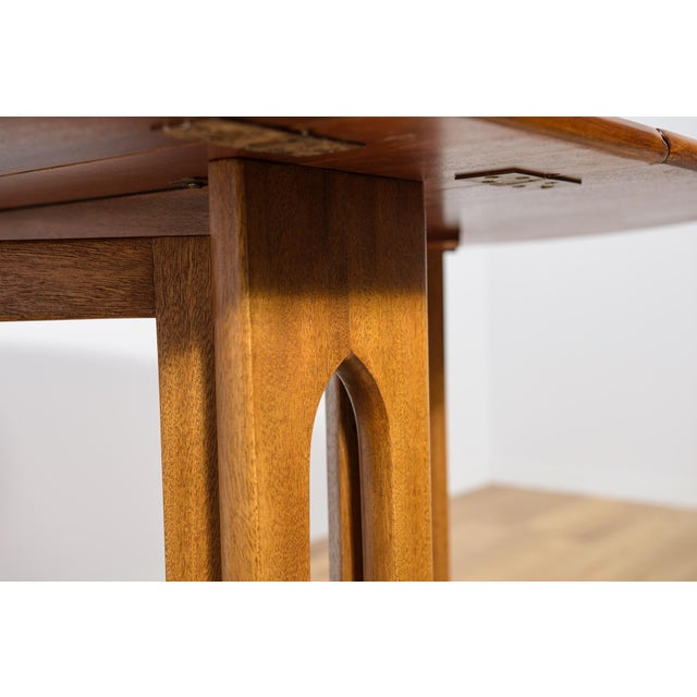 Mid-Century Modern Round Drop Leaf Dining Table from Jentique, United Kingdom, 1960s For Sale - Image 17 of 18