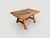 Andrianna Shamaris Minimalist Hand Carved Teak Wood Side Table or Coffee Table For Sale - Image 13 of 18