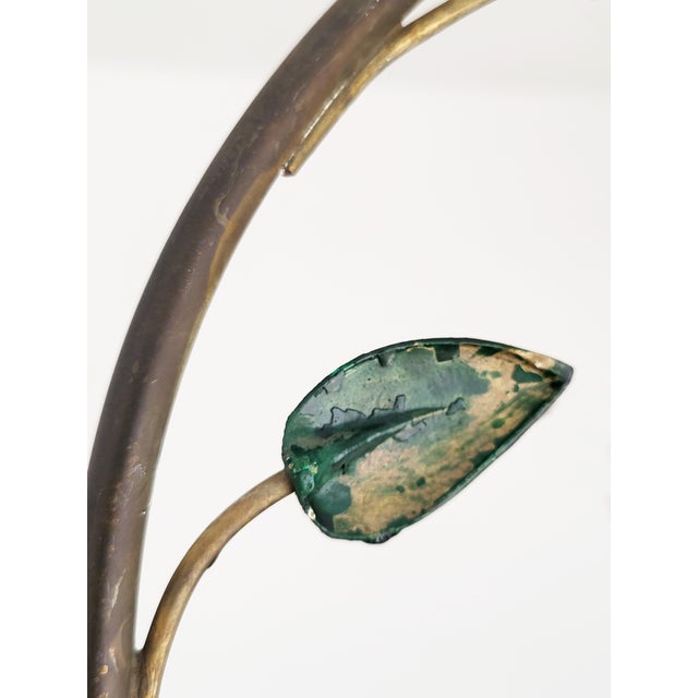 Mid-Century Murano Glass and Brass Pendant attributed to Barovier & Toso, 1950s For Sale - Image 17 of 18