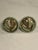These lovely 1940s Petit Point Pearl and Gold Earrings will be such a unique and beautiful pair of clip-on earrings to add...