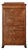 Antique Biedermeier Burl Walnut Single Armoire | Austria C. 1830s For Sale