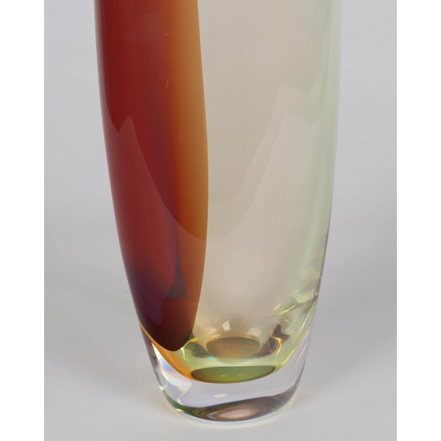Kosta Boda Tobago Art Glass Bottle by Kjell Engman For Sale - Image 11 of 14