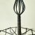 Black Antique French Handmade Petal Top Wire Kitchen Basket For Sale - Image 8 of 12